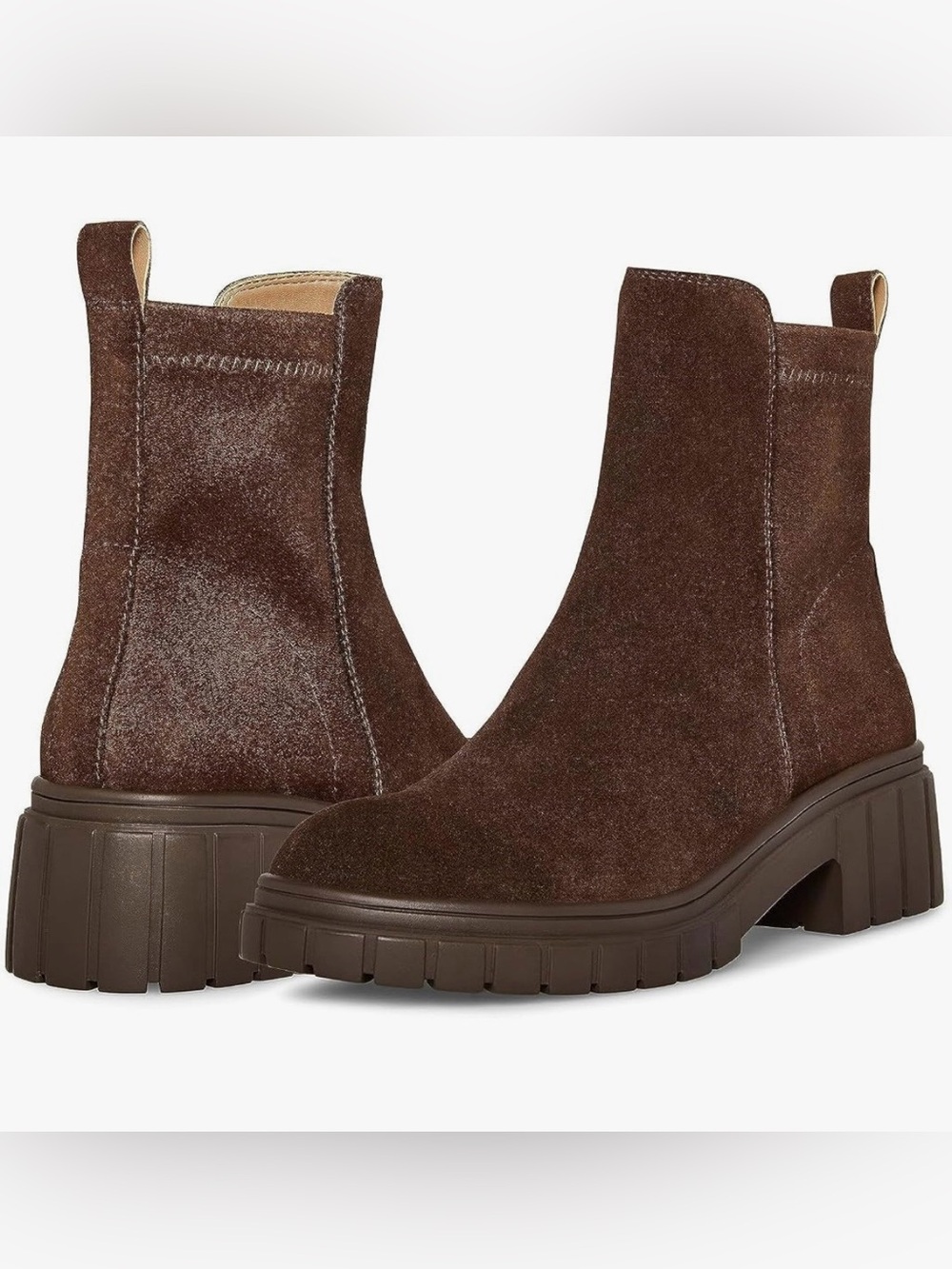 Blonde Prestly Waterproof Suede Boots